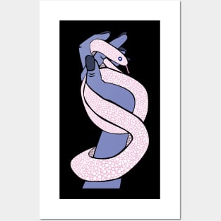 Hand & Snake Posters and Art